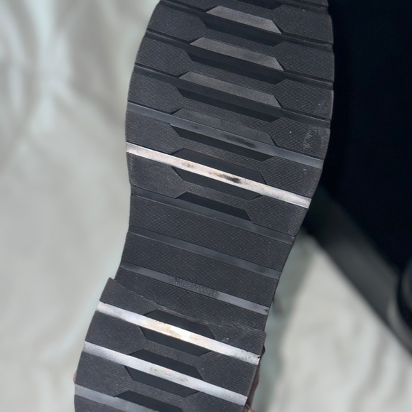 Chanel Shiny Lambskin Quilted Lace Up Combat Boots - Picture 7 of 13